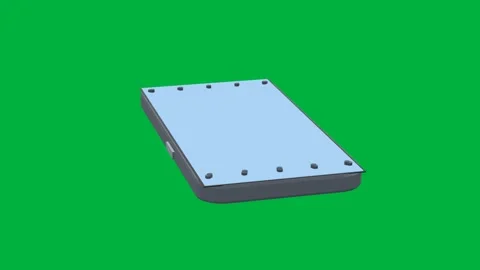 Smartphone electronics 3d loop green screen 動画素材 342913305