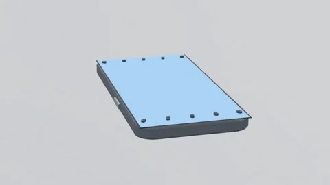 Smartphone electronics 3d loop white background 3D animation seamless loop Stock Footage 341849118