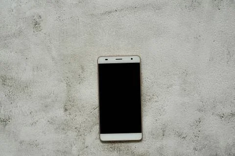 Smartphone with empty/black screen Stock Photos