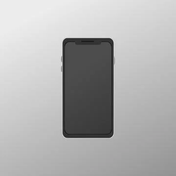 Smartphone flat vector Stock Illustration