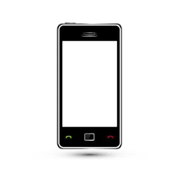 Smartphone frame Stock Illustration