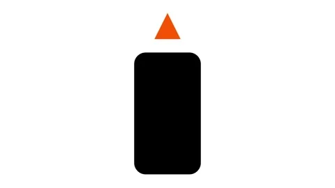 Smartphone Full Battery Charging Status Icon Stock Footage 335575123