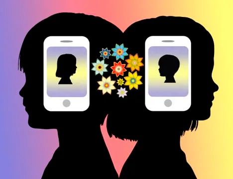 Smartphone Generation Stock-Illustration