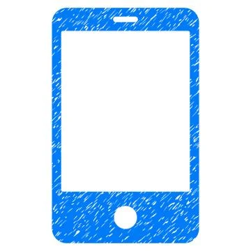 Smartphone Grainy Texture Icon 스톡 일러스트