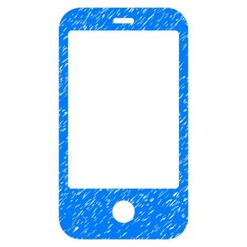 Smartphone Grainy Texture Icon 스톡 일러스트