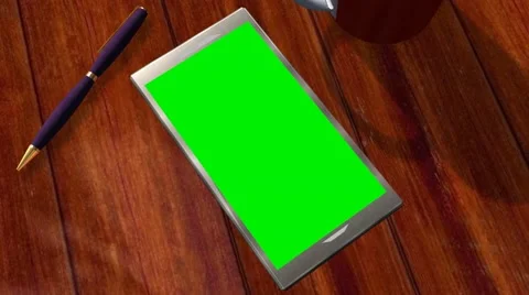 Smartphone Green Screen for Advertisement Presentation Commerce Stock Footage 39966440