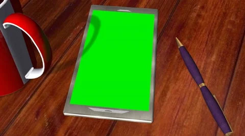 Smartphone Green Screen for Advertisement Presentation Commerce Video stock 39966441