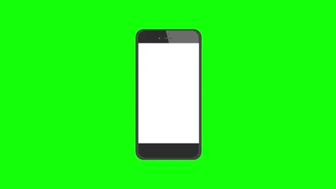 Smartphone Green Screen Chroma Key Element 스톡 동영상 343928601