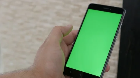 Smartphone - Green Screen Video stock 89078984