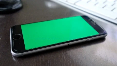 Smartphone Green Screen Stock Footage 90404641