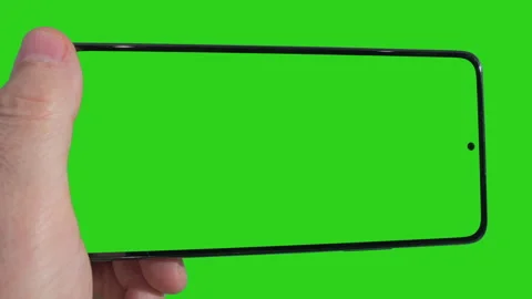 Smartphone Green Screen  Stock Footage 263468859