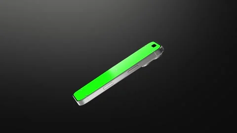 Smartphone Green Screen Horizontal Landscape Fly In Stock Footage 343637814
