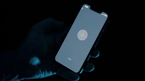 Smartphone Hacking Stock Footage 281557806