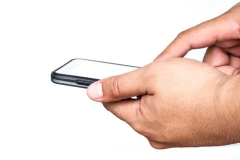 Smartphone in a hand. Stock-Fotos