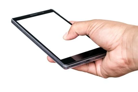 Smartphone in a hand. Stock-Fotos