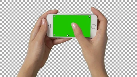 Smartphone in Hands Stock Footage 124465022
