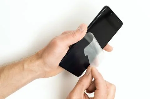 Smartphone in human hands. Stock Photos