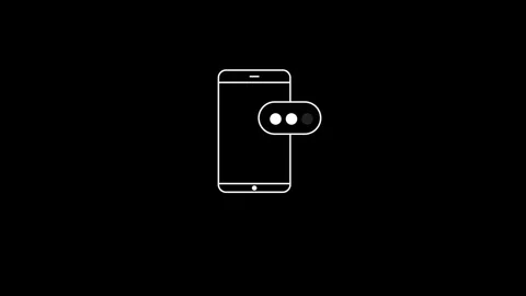 Smartphone icon balance transfer. Mobile money transfer, online banking, se.. Stock Footage 309070484
