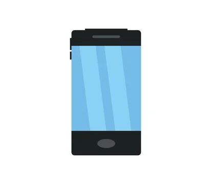 Smartphone icon illustrated in vector on white background smartphone icon ... Foto stock