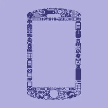 Smartphone icon Stock Illustration