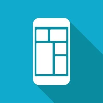 Smartphone icon Stock Illustration