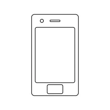 Smartphone icon Stock Illustration