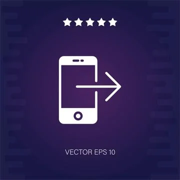 Smartphone  icon Stock Illustration
