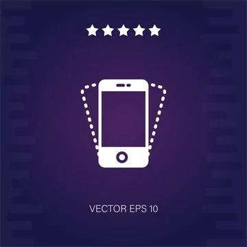 Smartphone  icon Illustrazione stock