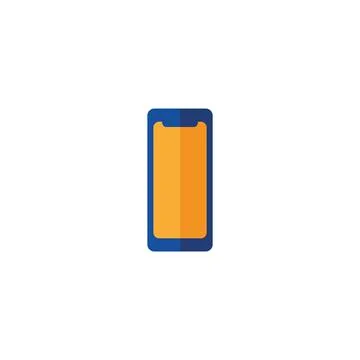 Smartphone Icon Logo Design Element. Can be used for mobile, web, UI and UX. Stockillustratie