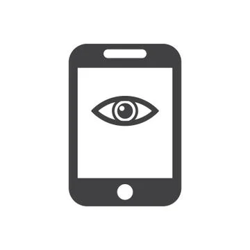 Smartphone Icon, Smartphone Icon Vector, Smartphone Icon Image, Smartphone Ic Stock Illustration