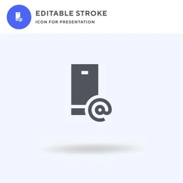 Smartphone icon vector, filled flat sign, solid pictogram isolated on white Stock Illustration