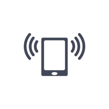 Smartphone Icon Vector flat design style Stock Illustration