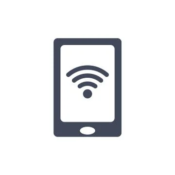 Smartphone Icon Vector flat design style Stock Illustration