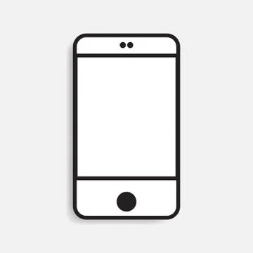Smartphone icon vector illustration Stock Illustration