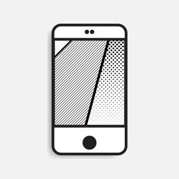 Smartphone icon vector illustration Stock Illustration