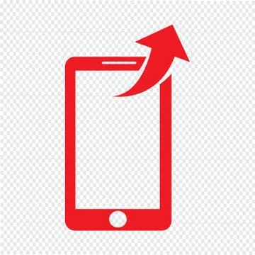 Smartphone icon vector illustration Stock Illustration