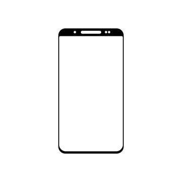 Smartphone icon vector, mobile Illustration. Isolated on white background Stock Illustration