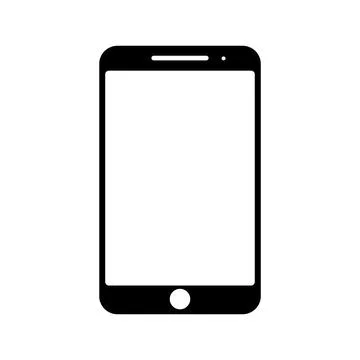 Smartphone icon vector, mobile Illustration. Isolated on white background Stock Illustration