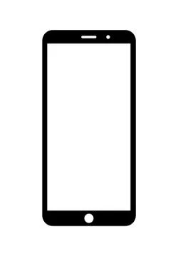 Smartphone icon,vector illustration with eps file - Vector Stock Illustration