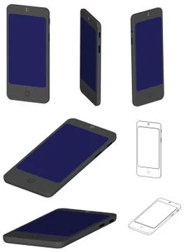 Smartphone Stock Illustration