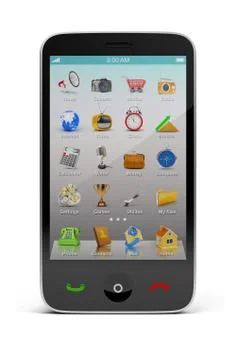 Smartphone Stock Illustration