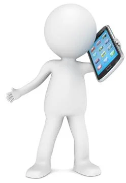 Smartphone. Ilustración de archivo