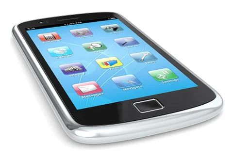 Smartphone, Stock Illustration