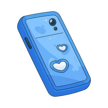 Smartphone 库存插图