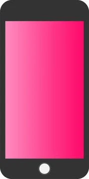 Smartphone illustration Stock Illustration