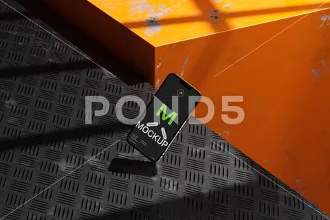 Smartphone Industrial Mockup Presentation PSD Template