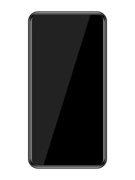Smartphone with infinity display Stock Illustration