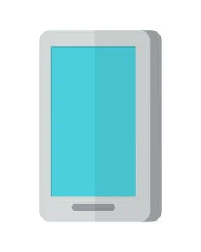 Smartphone Isolated on Background Stock Illustration