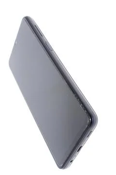 Smartphone isolated on white background with selective focus Stock Photos