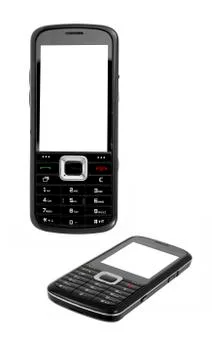 Smartphone isolated on white Stock Illustration